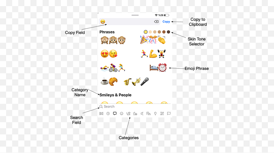 Zafer Arcan Emojise For Ipados Support - Screenshot,Letter Emojis