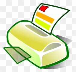 Faxmachineprinterphonepaper - free image from needpixcom Printer Clipart Emoji