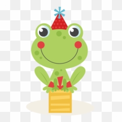 Clipart Birthday Frog - Emoji