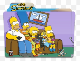 Simpsons Folder 24 Icon Simpsons Folder Iconset Quaffleeye - Los Simpson Folder Icon Emoji,Simpson Emoji