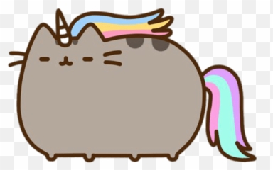 Pusheen Unicorn Transparent Png - Unicorn Pusheen Coloring Pages Emoji,Unicorn Emoji Png