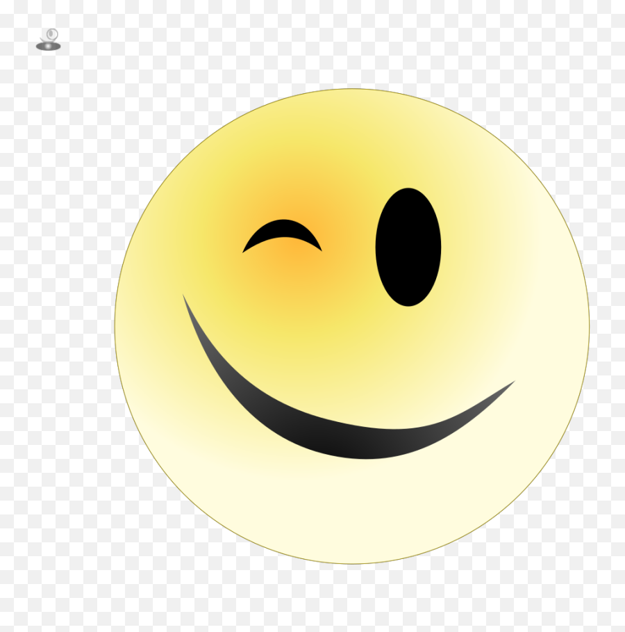 Tango Face Wink Svg Clip Arts - Smiley Png Download Full Smiley Emoji,Wink Smiley Emoji