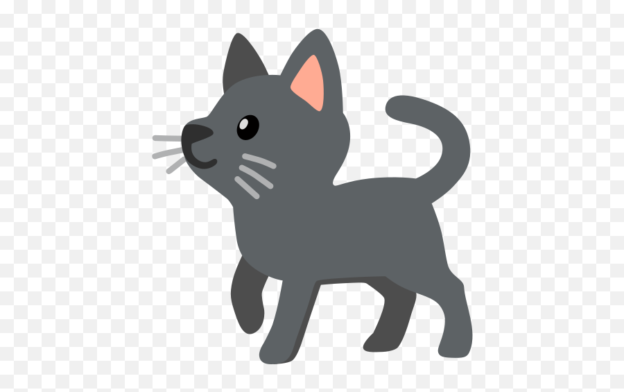 U200d Black Cat Emoji - Google Black Cat Emoji,Cat Emoji