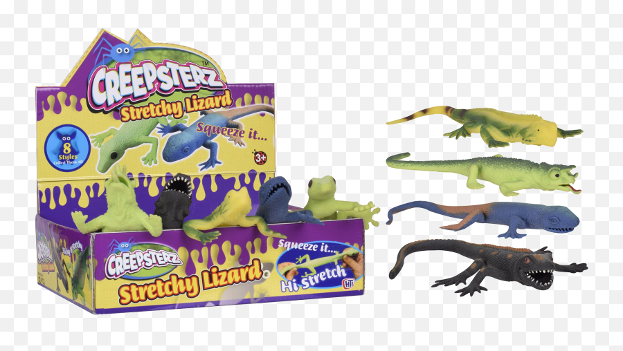 Creepsterz Stretchy Lizards In Cdu - Creepsterz Stretchy Emoji,Lizard Emoji