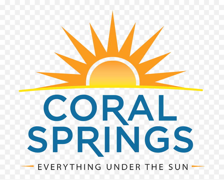 Logo Of Coral Springs Florida - Coral Springs Florida Logo Emoji,Emoji Creator