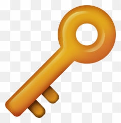 Key Emoji Cutouts - Transparent