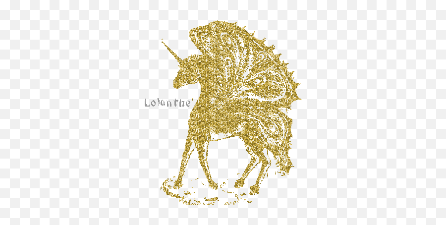 Unicorn Glitter Gif - Illustration Emoji,Unicorn Emoticons