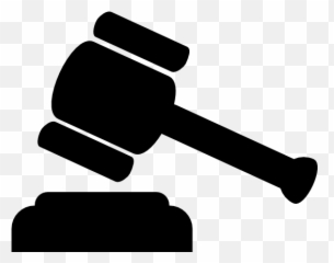 Gavel Sticker - Mallet Emoji