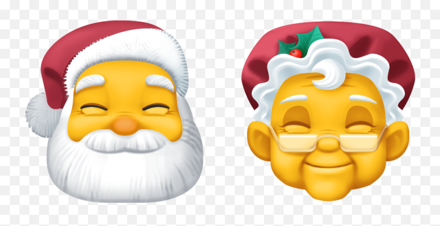 Facebook Emoji V3 Grafik Mythos Llc,Santa Emoticon