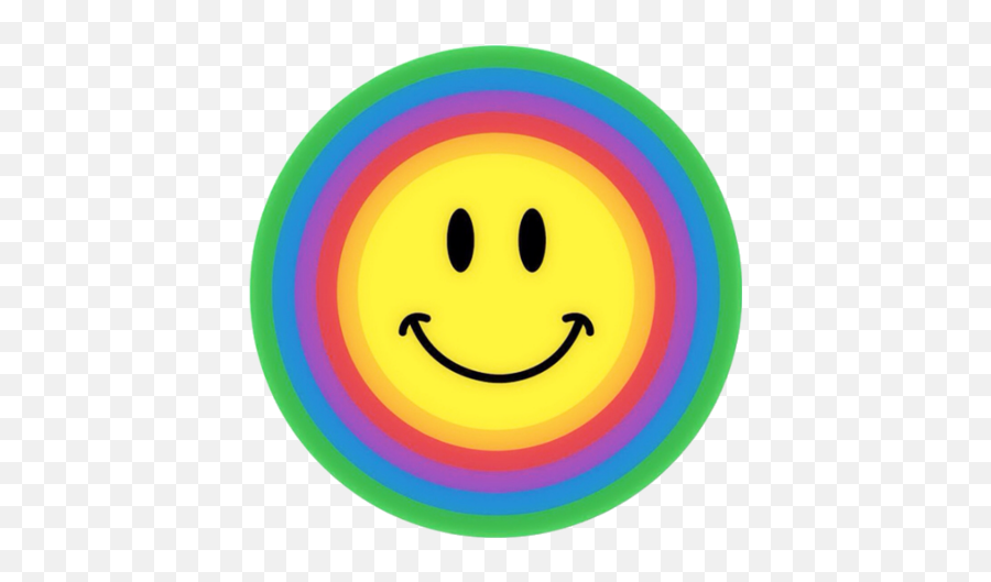 Bright Colorful Emojis Emojiface - Colorful Smiley Face Png,Colorful Emojis