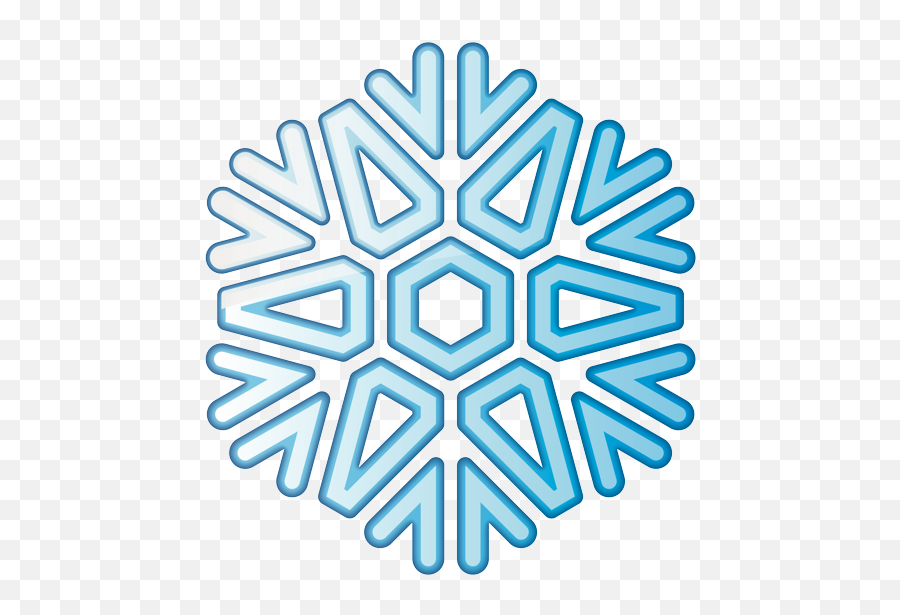 Emoji - Figura De Copo De Nieve,Snowflake Emoji