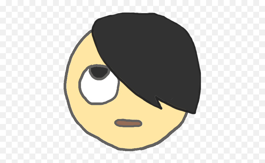 Emo Overlay Emoji - Cartoon,Emo Emoji