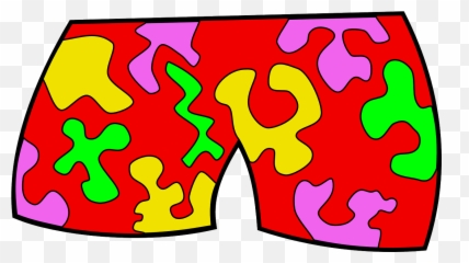 Bermuda Shorts Clothes Clothing Summer - Bathing Suit Clip Art Emoji