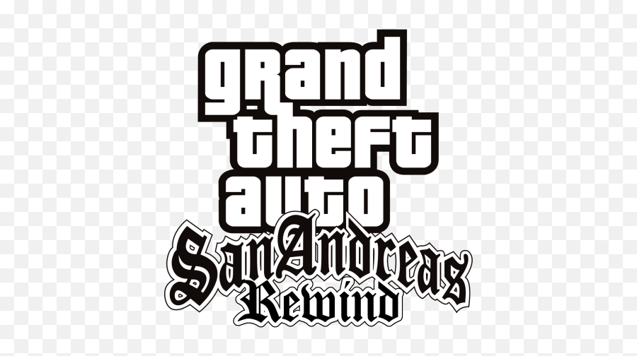 Gta San Andreas Rewind - Gta Sa Logo Png Emoji,Rewind Emoji
