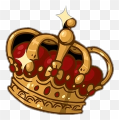 King Purple Heart Stars Party Animal - Portable Network Graphics Emoji