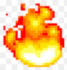 Pixel Fire Png Picture - Fire Pixel Art Png Emoji,Fire Emoticon