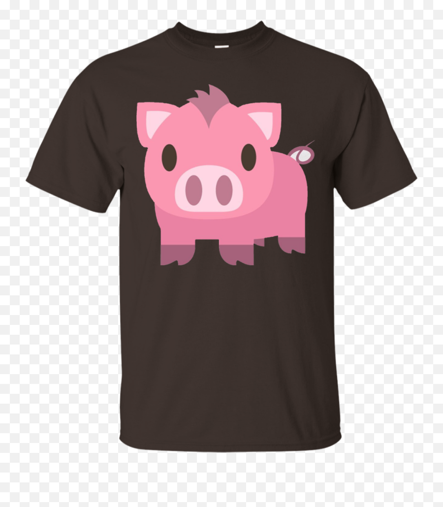 Pig Emoji Tshirt Pink Oink Zoo Animal - T Shirt Hoffman 1943,Zoo Emoji