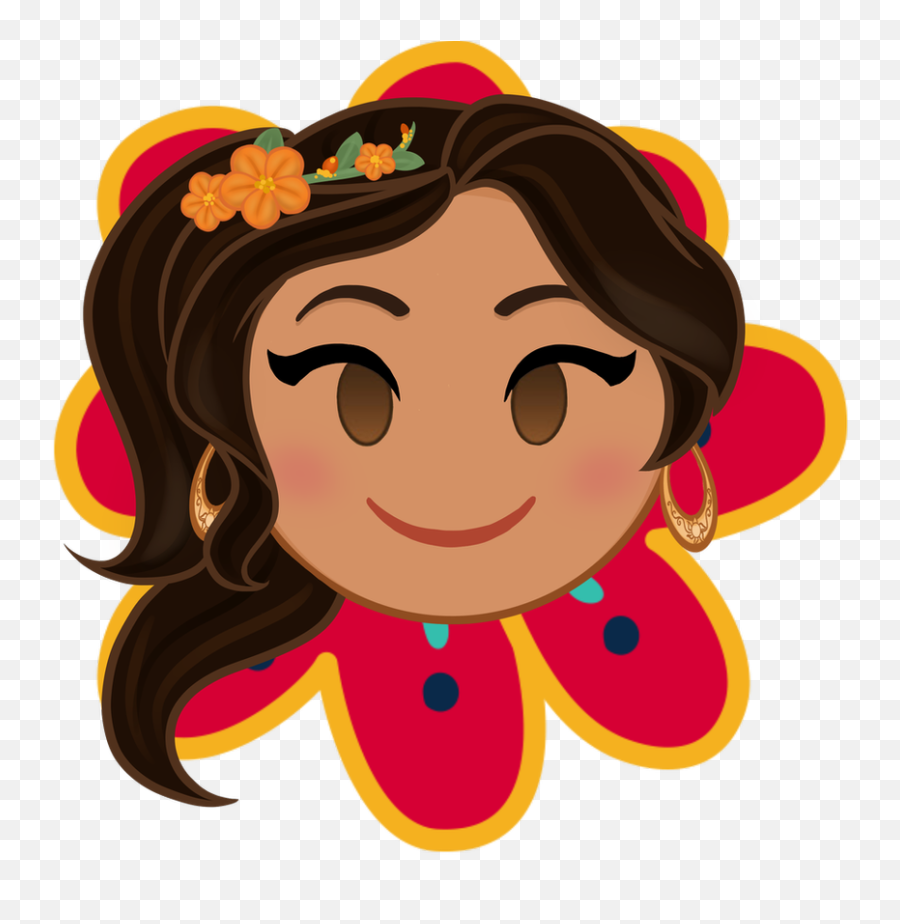 Elena Emoji - Elena Disney Emoji,Emoji Disney