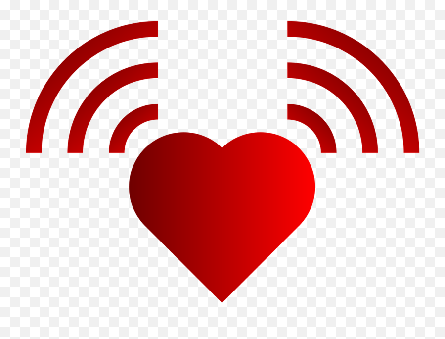 Heart Red Logo Emblem Sign - Logo De Un Corazon Emoji,Party Emoji Transparent Background