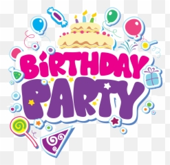 Clipart Volleyball Happy Birthday - Party Art Png Emoji