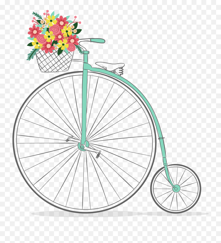 Vintagebike Bicycle Bike Wheel - Bicycle Emoji,Bicycle Emoji