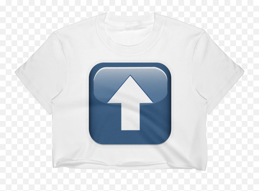 Download Emoji Crop Top T - Shirt Crop Top Png Image With No Traffic Sign,Top Emoji