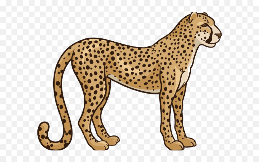 Clipart Cheetah - Cheetahs Clipart Emoji,Cheetah Emoji