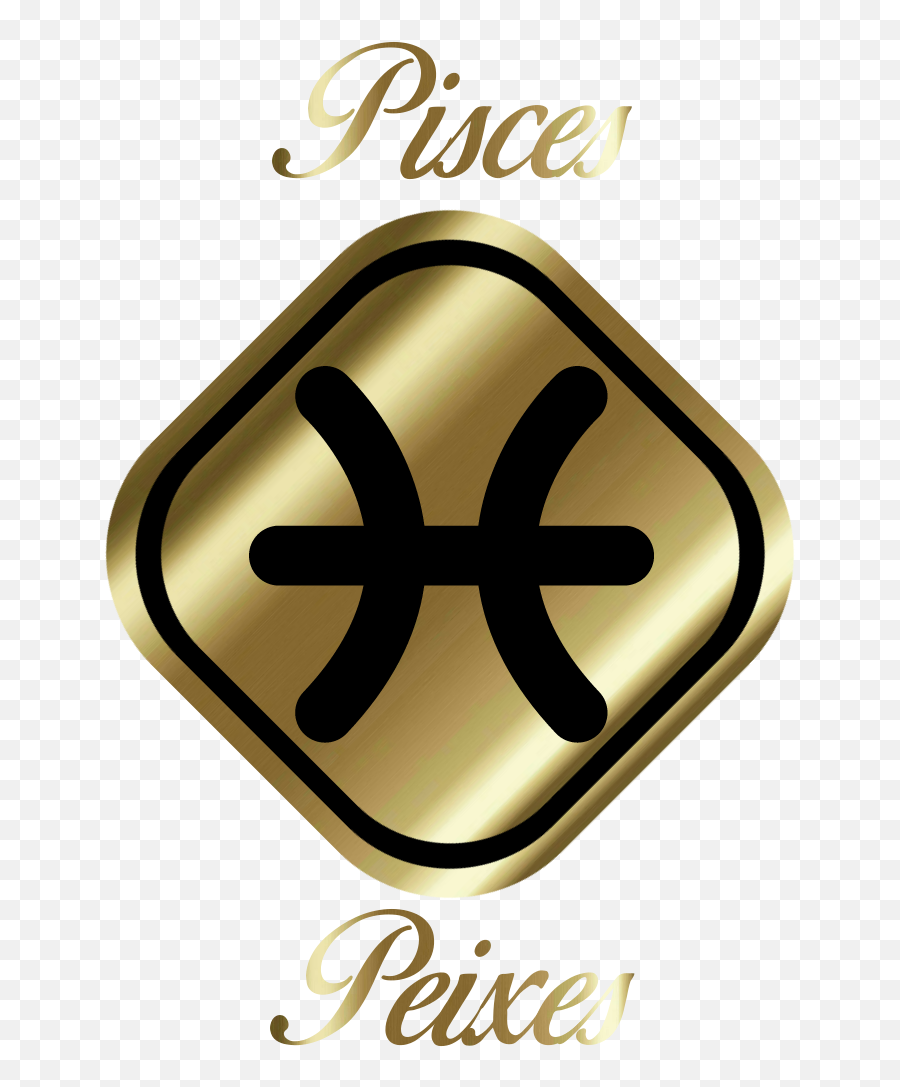 Peixes Pisces Sign Signo Horóscopo - Transparent Symbol Taurus Logo Emoji,Pisces Symbol Emoji