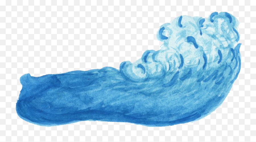 Ocean Drawing Png U0026 Free Ocean Drawingpng Transparent - Waves Watercolor Png Emoji,Water Wave Emoji