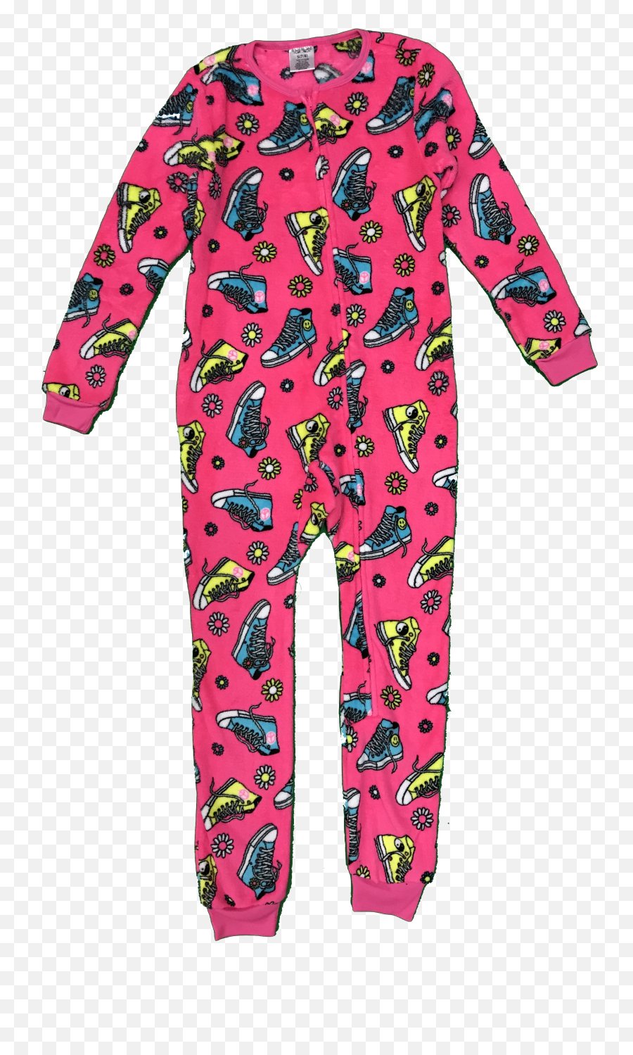 So Nikki Girls Sneakers Print Pink - Pajamas Emoji,Emoji Pajama Set