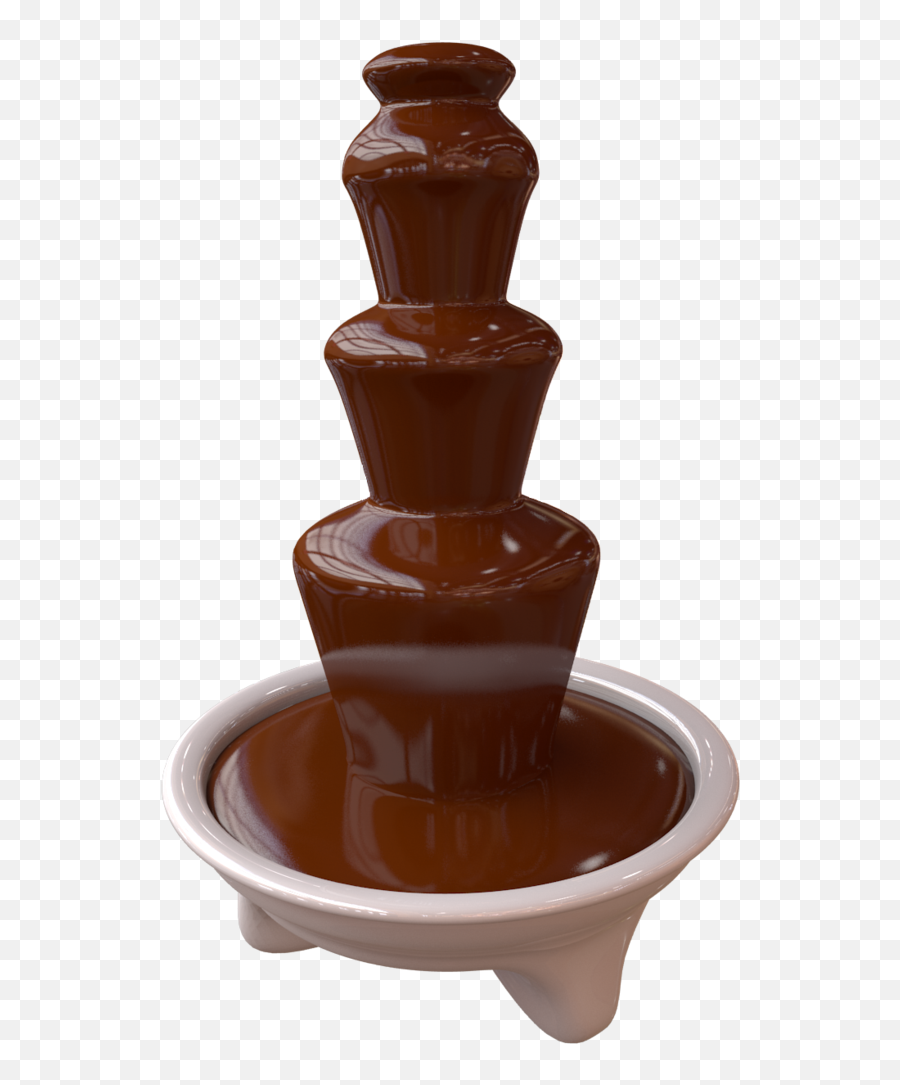 Chocolate Syrup Png - Chocolate Fountain By Bromberry Clip Art Chocolate Fountain Emoji,Fountain Emoji