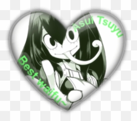 Asui Tsuyu Waifu Badge My Hero Academia Know Your Meme - Wednesday My Dudes Anime Emoji,Filthy Frank Emoji