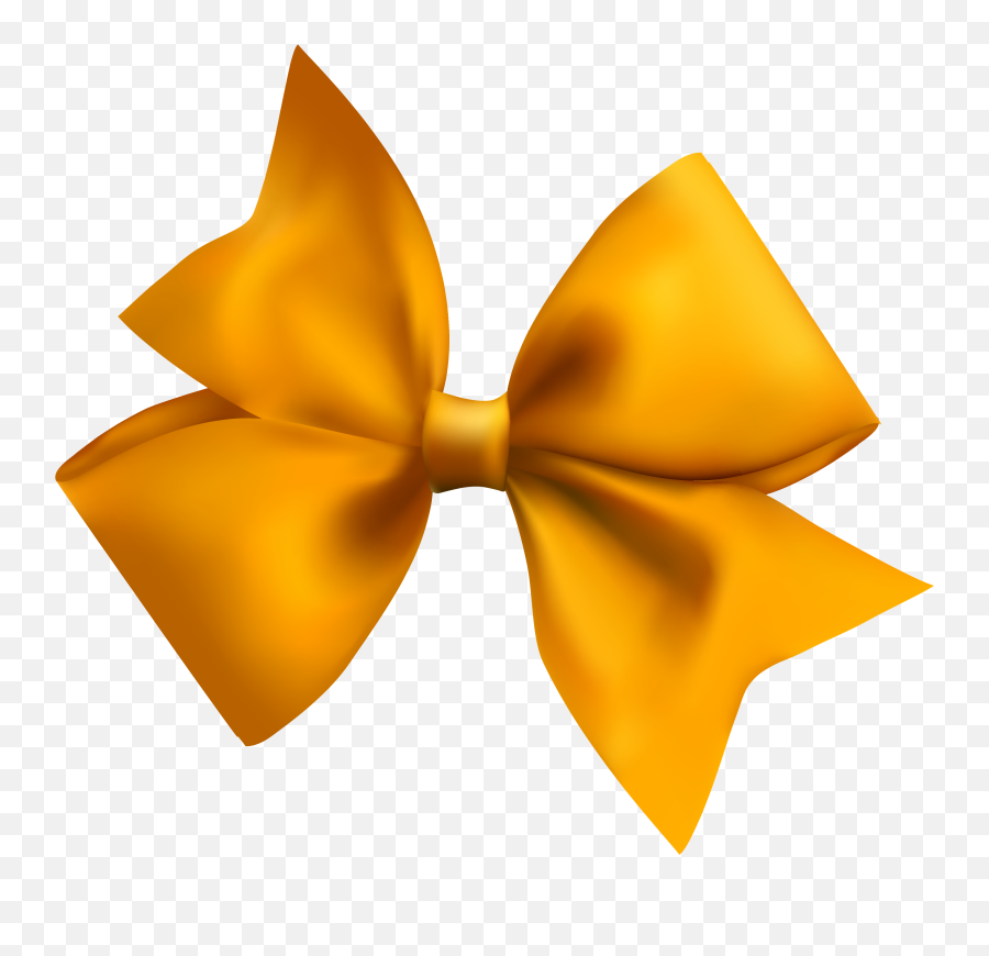 Orange Clipart Bow Tie Orange Bow Tie - Orange Bow Png Transparent Emoji,Emoji Bow Tie