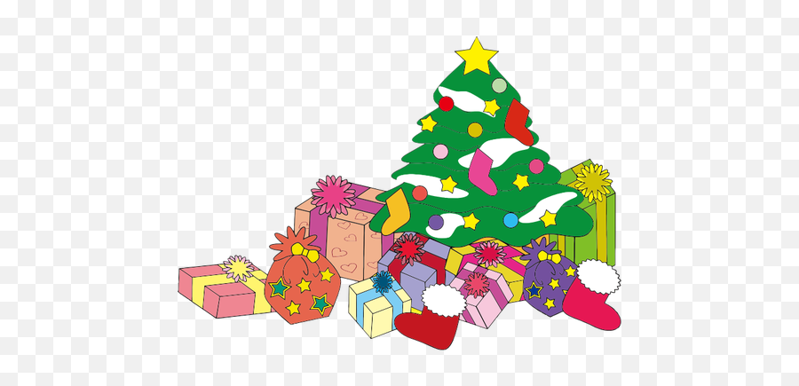 Christmas Presents - Christmas Tree Gifts Clip Art Emoji,Emoji Christmas Ornaments