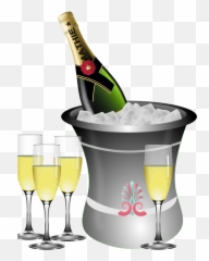 Champagne Bottle Clipart Free Download Clip Art Png 2 - Clipart Champagne Emoji,Champagne Emoji