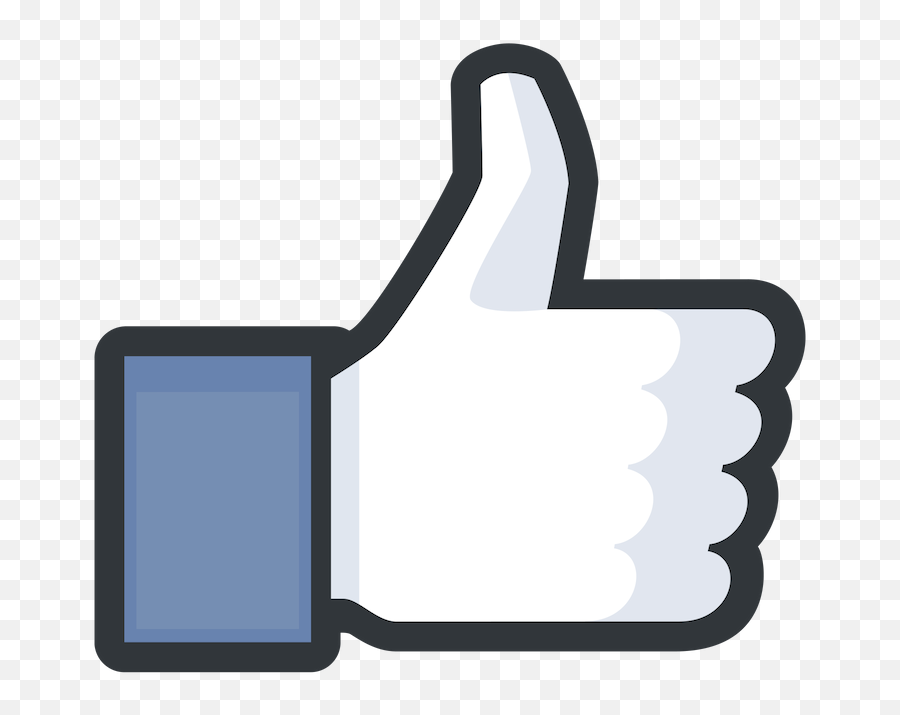 Thumbs Up For Youtube Clipart - Thumbs Up Icon Facebook Png Emoji,Youtube Thumbs Up Emoji