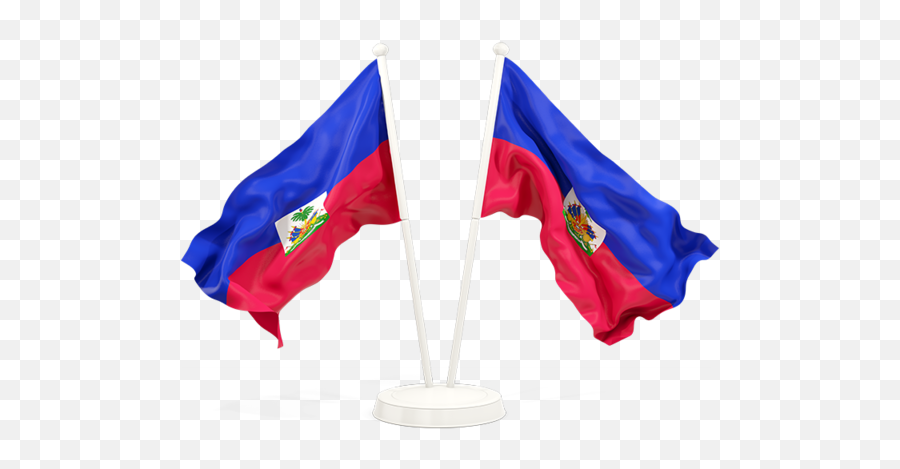 Haiti - Haitian Flag Waving Png Emoji,Haitian Flag Emoji Iphone