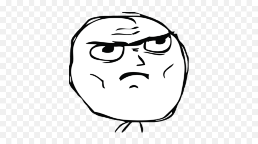 Roblox Ok Meme - Serious Face Rage Comic Emoji,Okay Emoji Meme