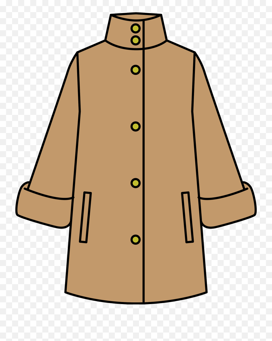 Coat Clothing Clipart - Coat Clipart Emoji,Coat Emoji