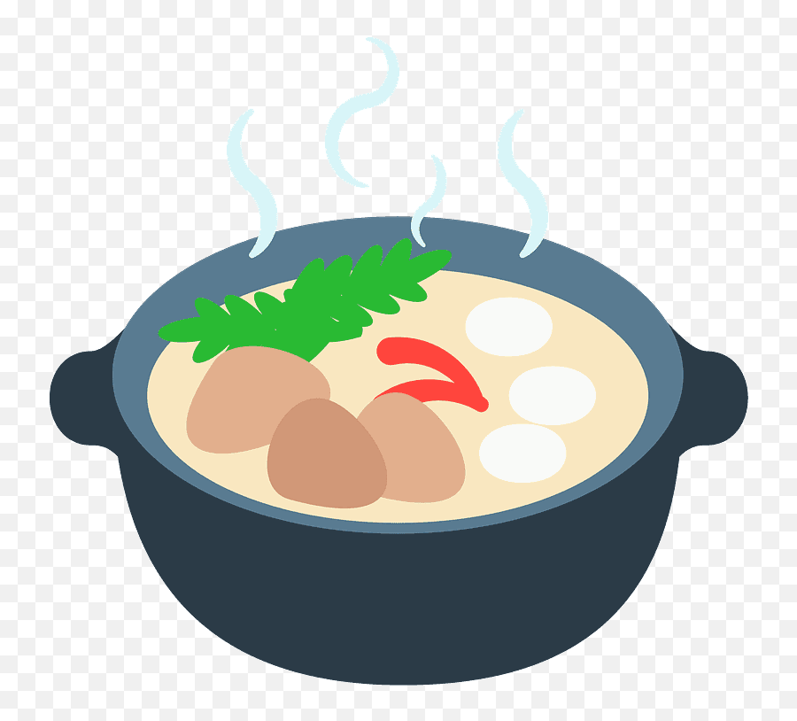 Pot Of Food Emoji Clipart - Topf Emoji,Food And Drink Emoji