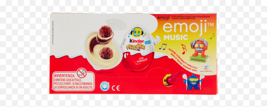Kinder Merendero Emoji Music 3 X 20 G - Compra Online Food,Nutella Emoji