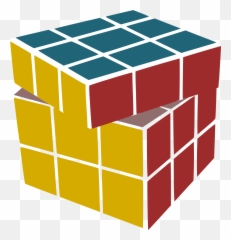Scrambled Egg Clipart - Rubics Cube Icon Flat Emoji,Rubik's Cube Emoji