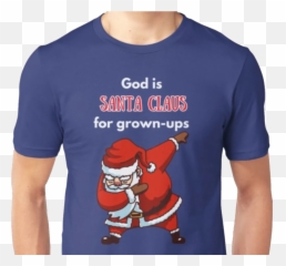 God is the Santa Claus of grown - ups The Geeky Gecko Emoji
