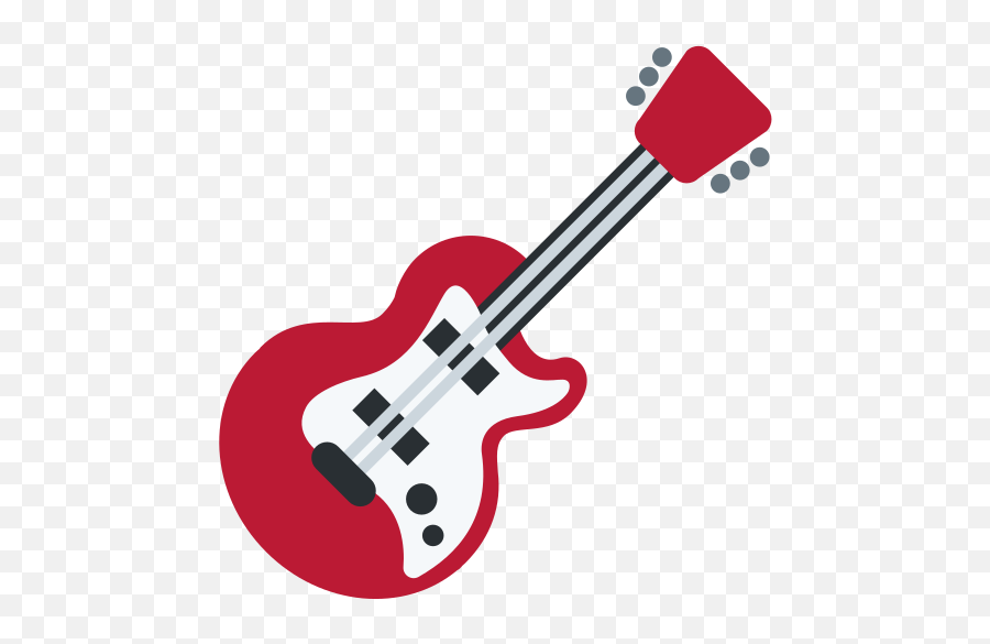 Guitar Emoji - Guitar Emoji Transparent,Emoji Guitar