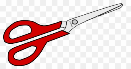 Scissors Clipart 2 - Red Scissors Cartoon Emoji,Scissors Emoji