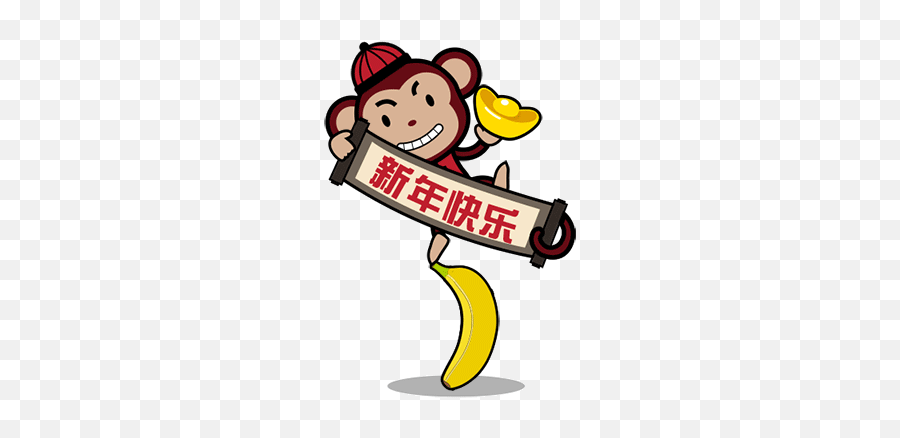 Monkey Haven Stickers For Android Ios - Cartoon Emoji,Cymbal Emoji