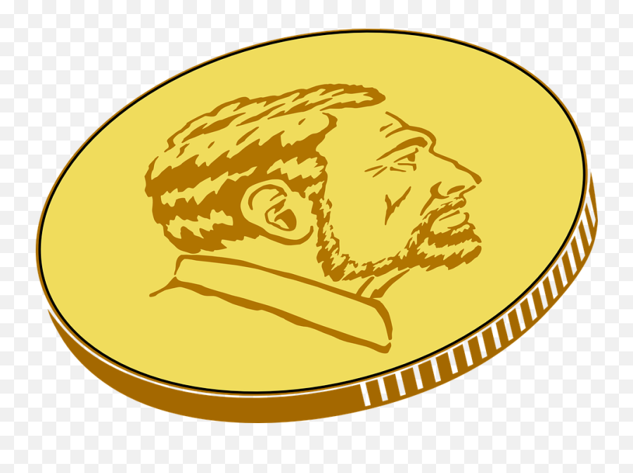 Free Rich Money Vectors - Cartoon Gold Coin Png Emoji,Sparkle Emoticon