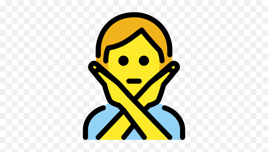Face With No Good Gesture - Gesture Emoji,No Good Emoji