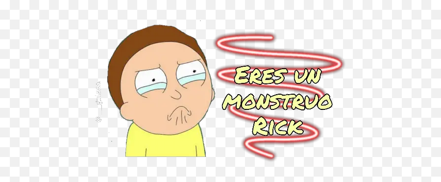 Rick Y Morty Stickers For Whatsapp - Cartoon Emoji,Morty Emoji