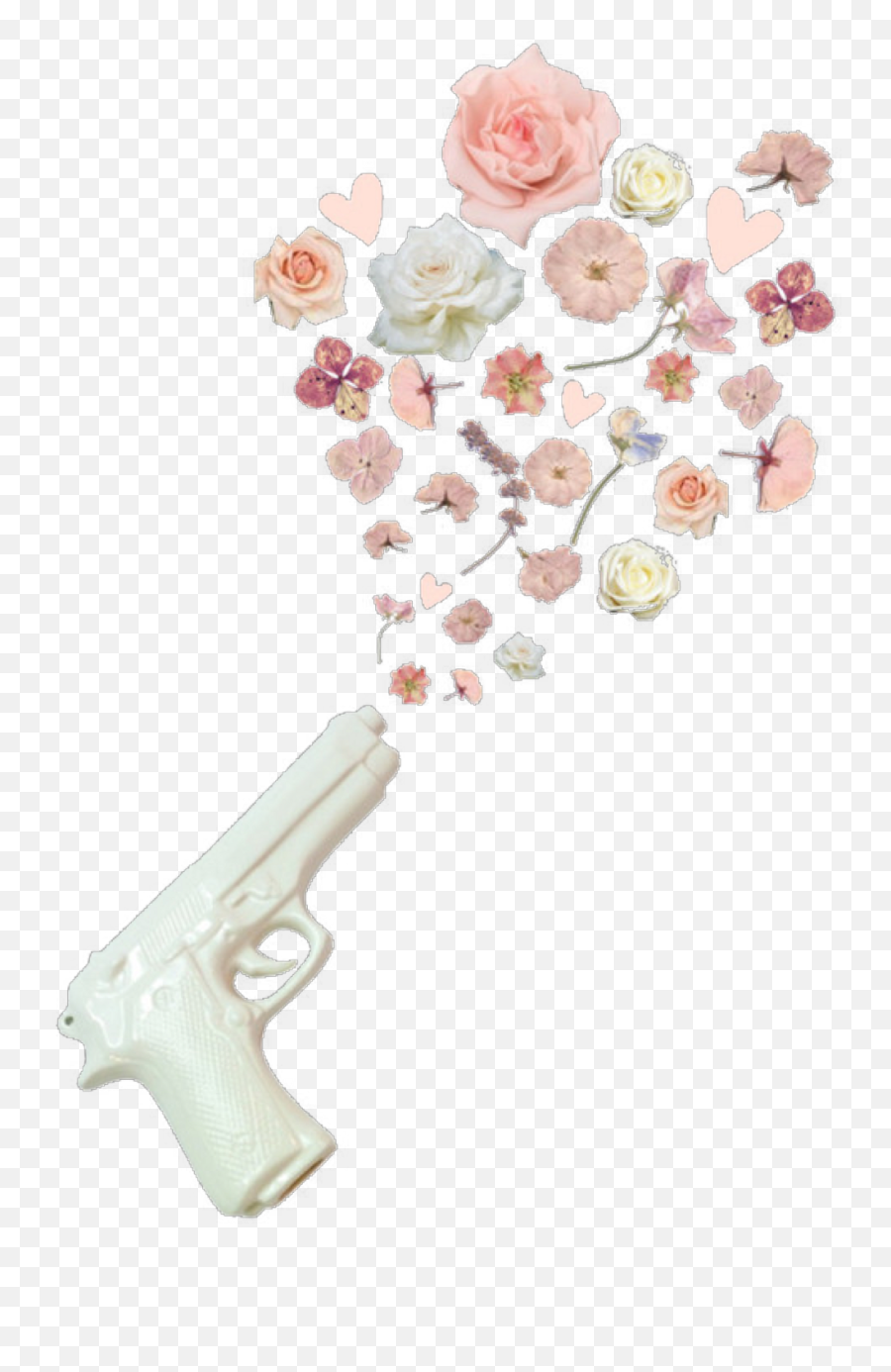 Pin - White Tumblr Aesthetic Flower Emoji,Samsung Gun Emoji